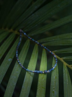 collier turquoise africaine - bijou boheme naturel